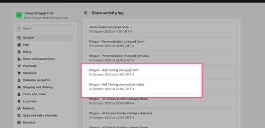 activitylog alt james