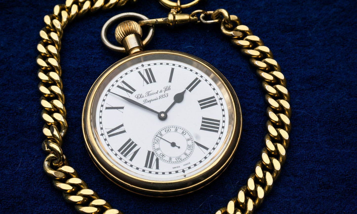 Gold Pocket Watch