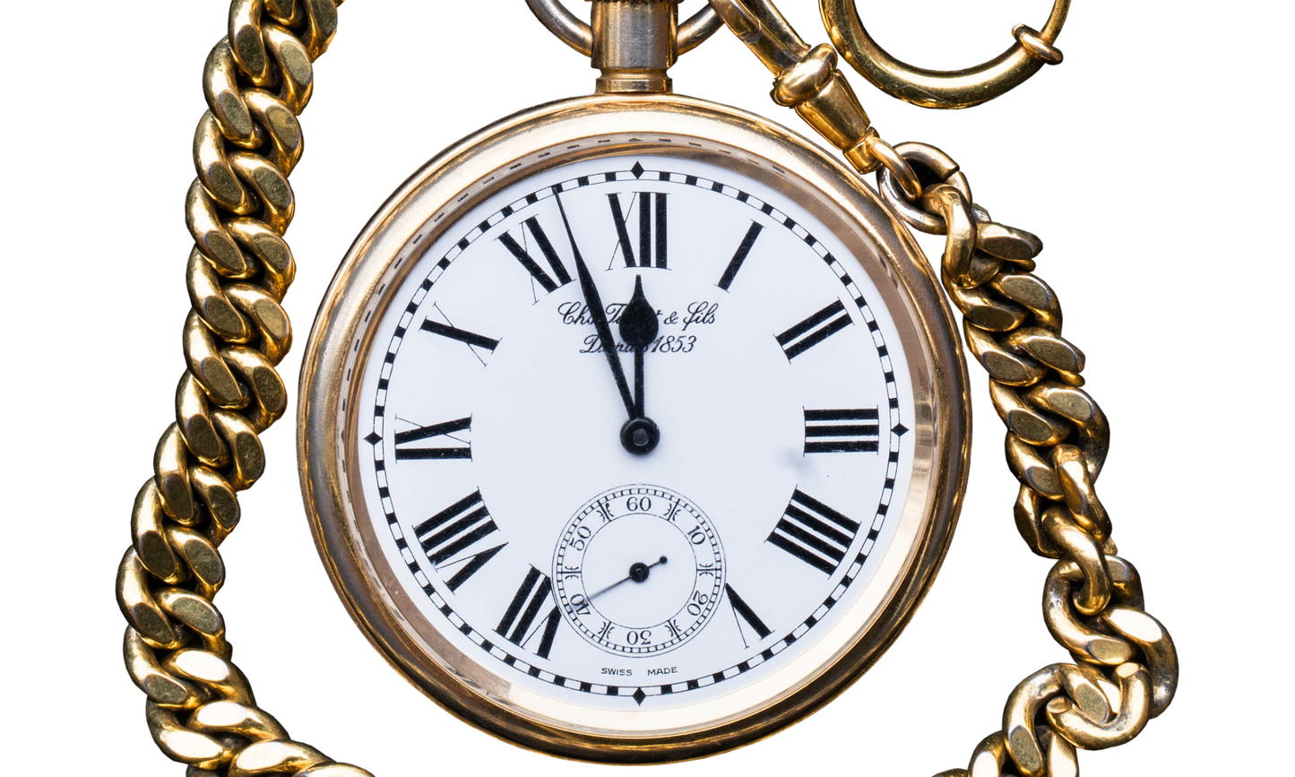 Gold Pocket Watch